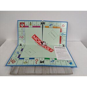 Vintage 2007 Monopoly Edition Game Replacement Board Instructions